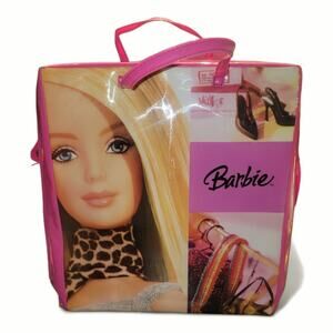 MATTEL BARBIE FASHION FEVER DOLL CASE 2005